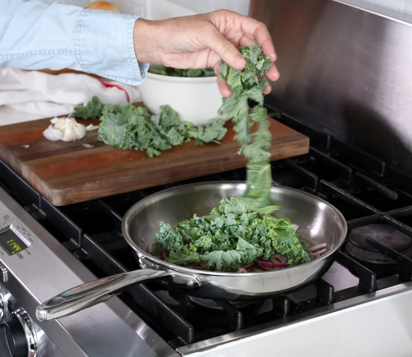 360 Cookware 8.5 Inch Stainless Steel  Fry Pan - Image 7