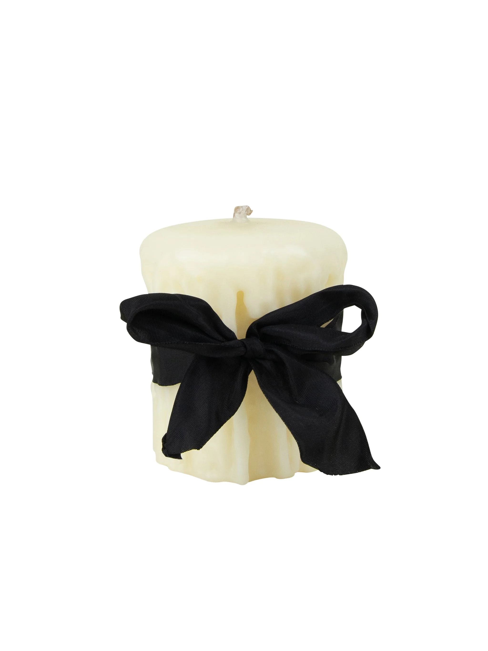 Weston Table Beeswax Drip Pillar Candle 4.5 Inch Diameter - Image 4