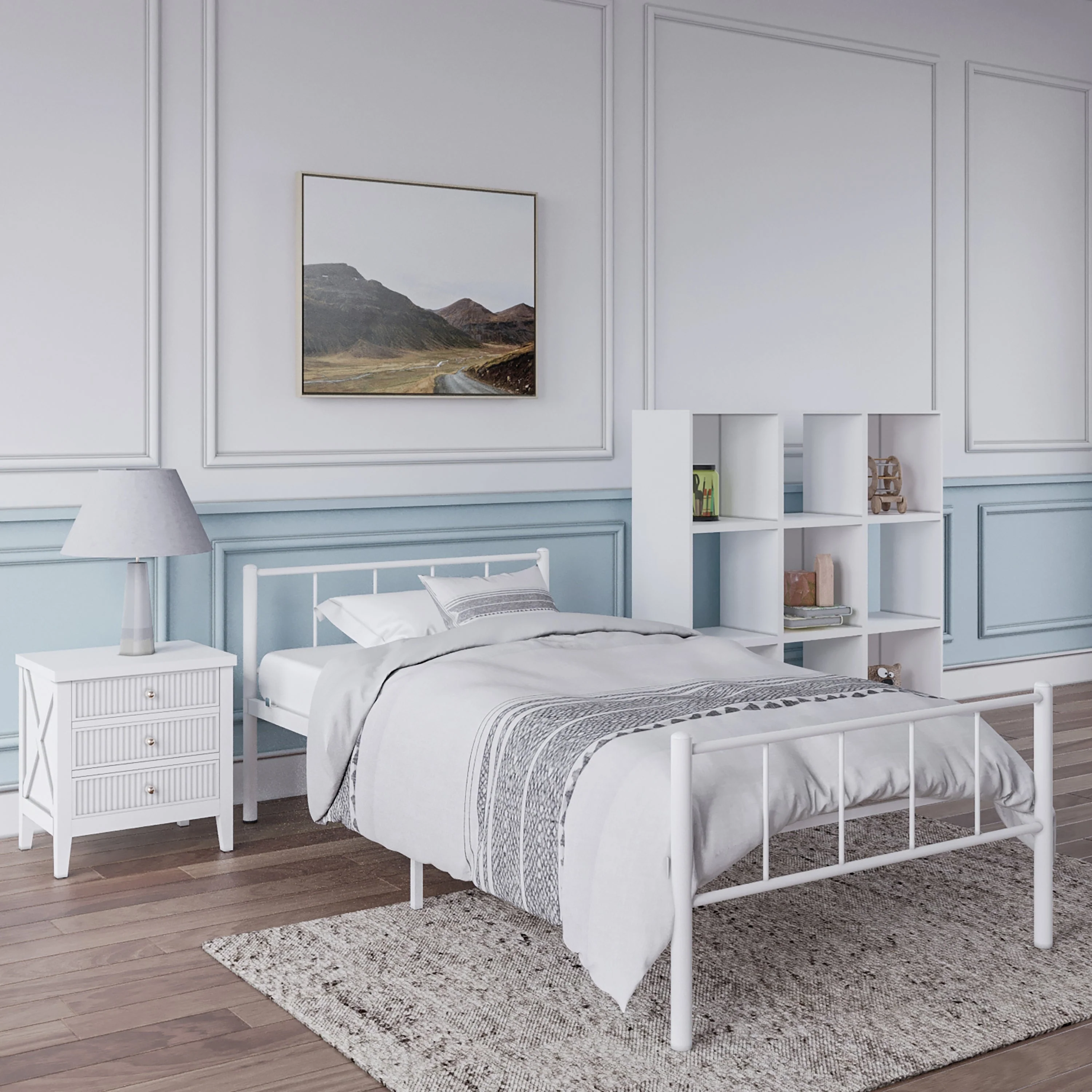 BK Furniture Austin Metal Twin Bed - Image 20