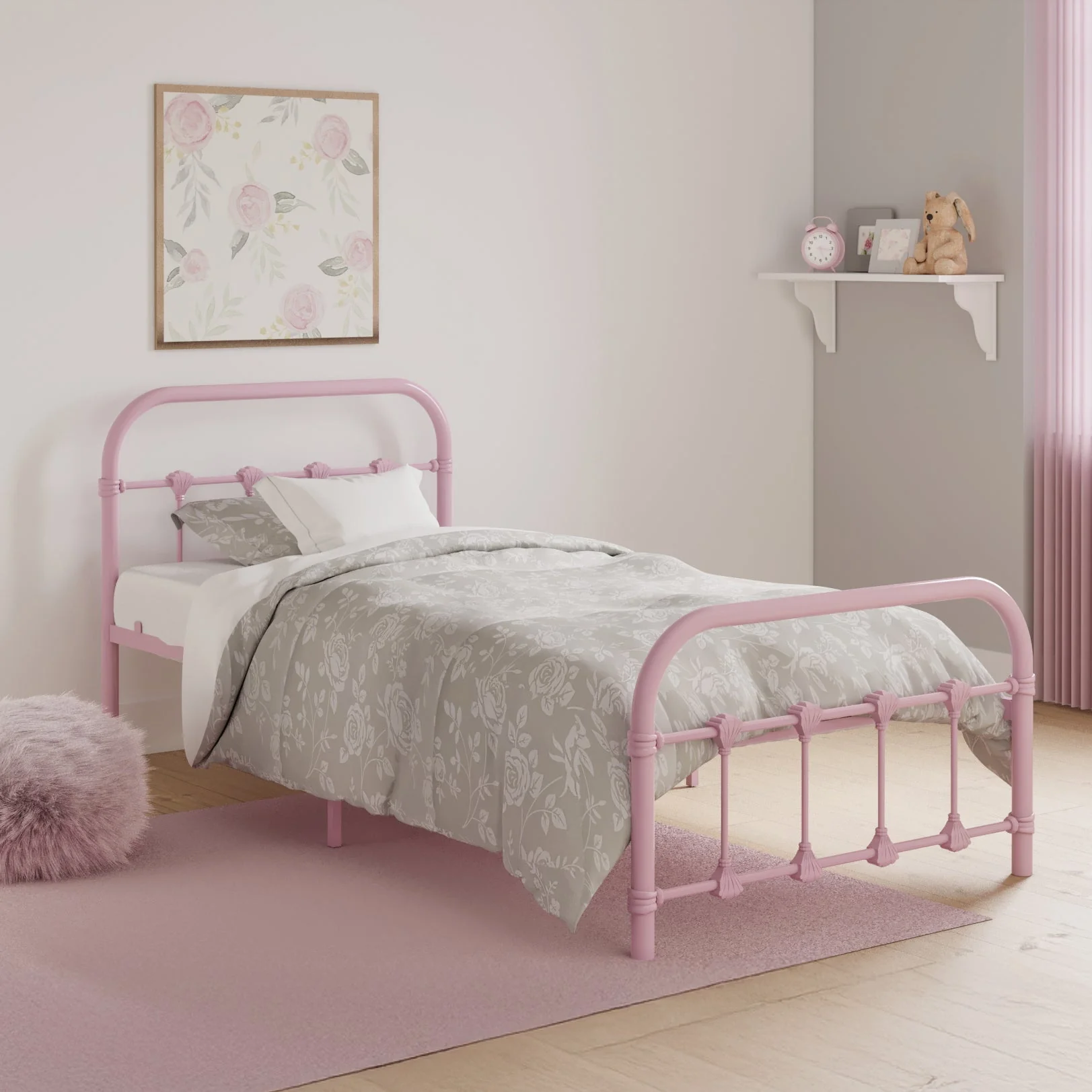 BK Furniture Melissa Twin Bed - Image 3