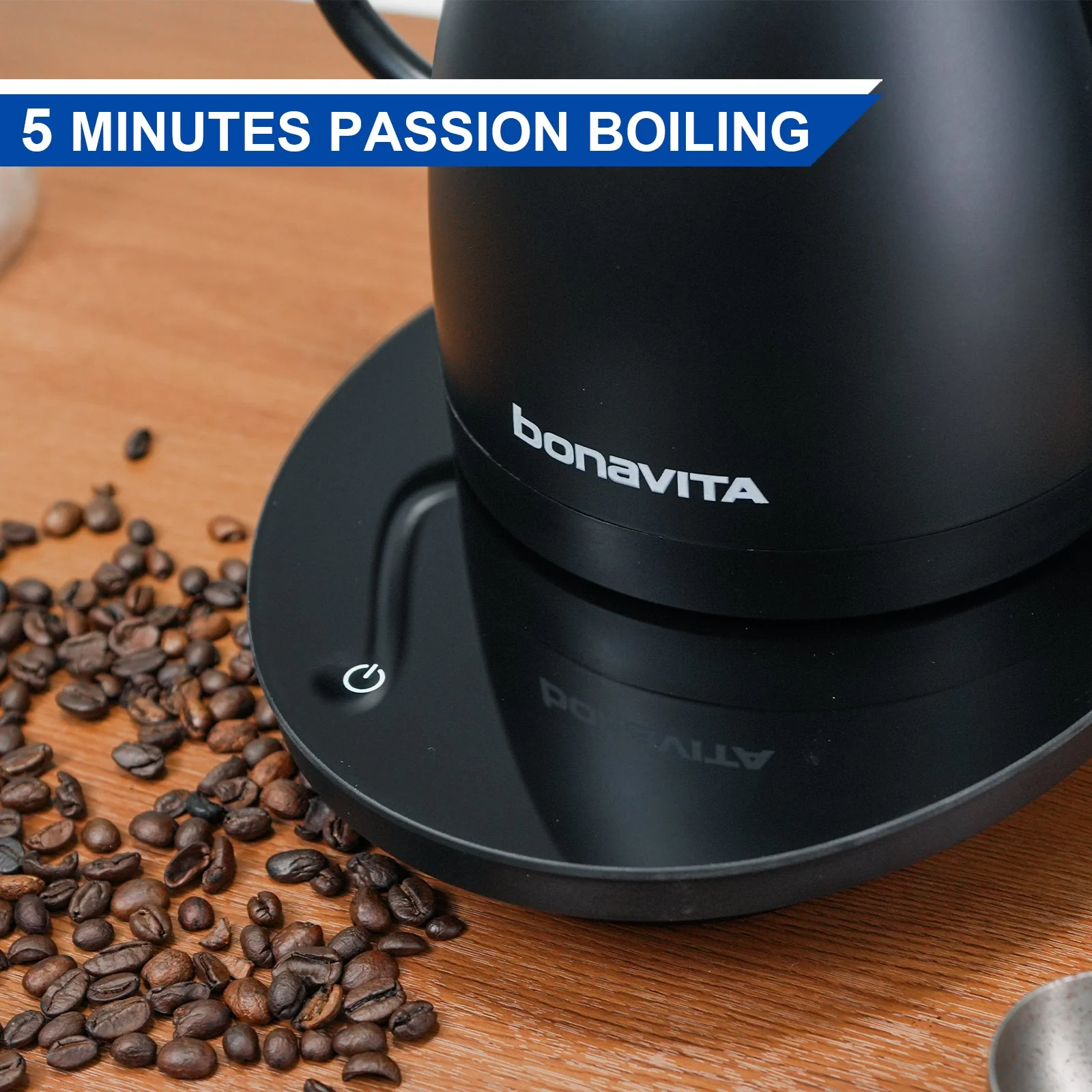 Bonavita Cosmopolitan 1.0L Gooseneck Precision Temperature Electric Kettle - Image 14