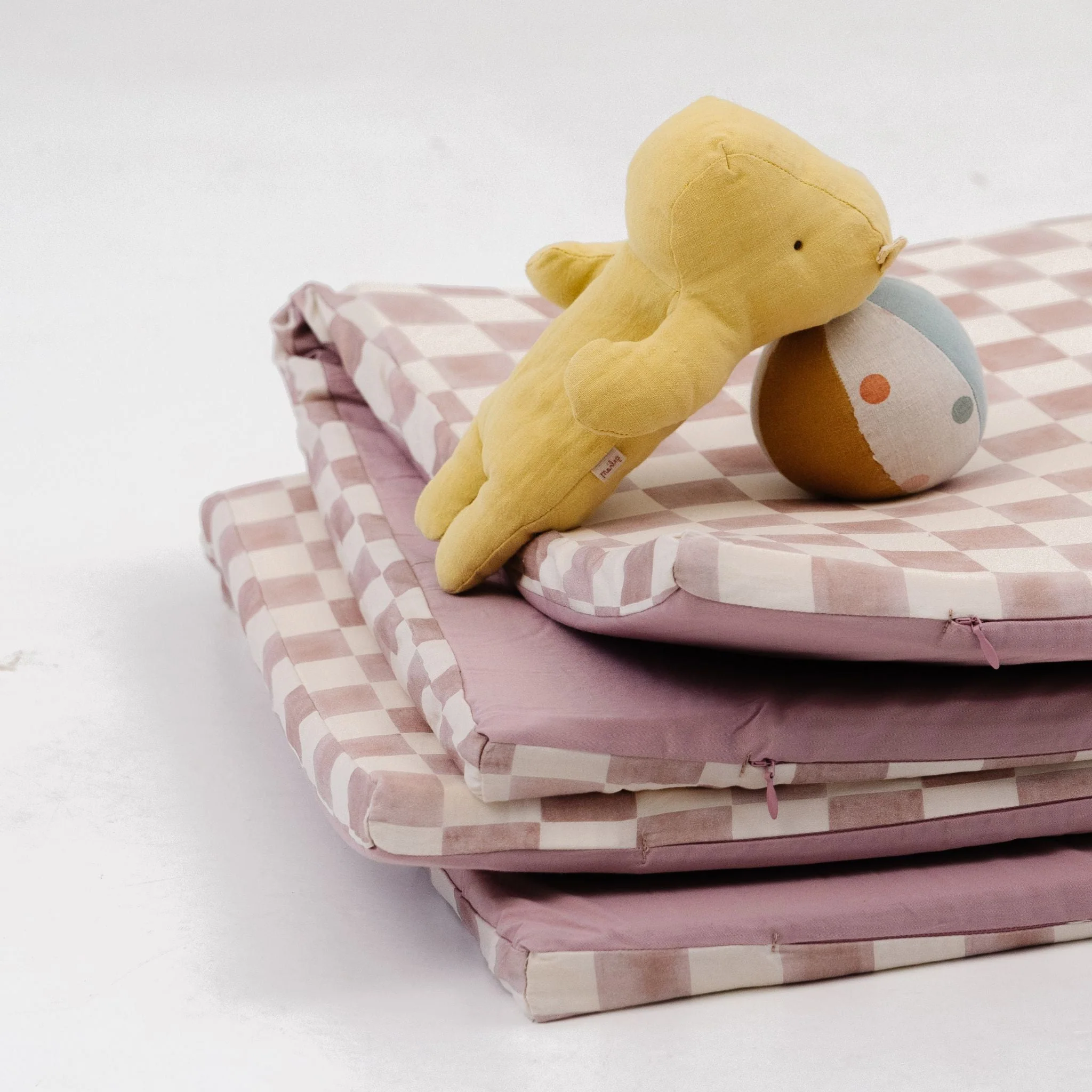 Toki Mats Checker Gumdrop Organic Cotton Mat - Image 5