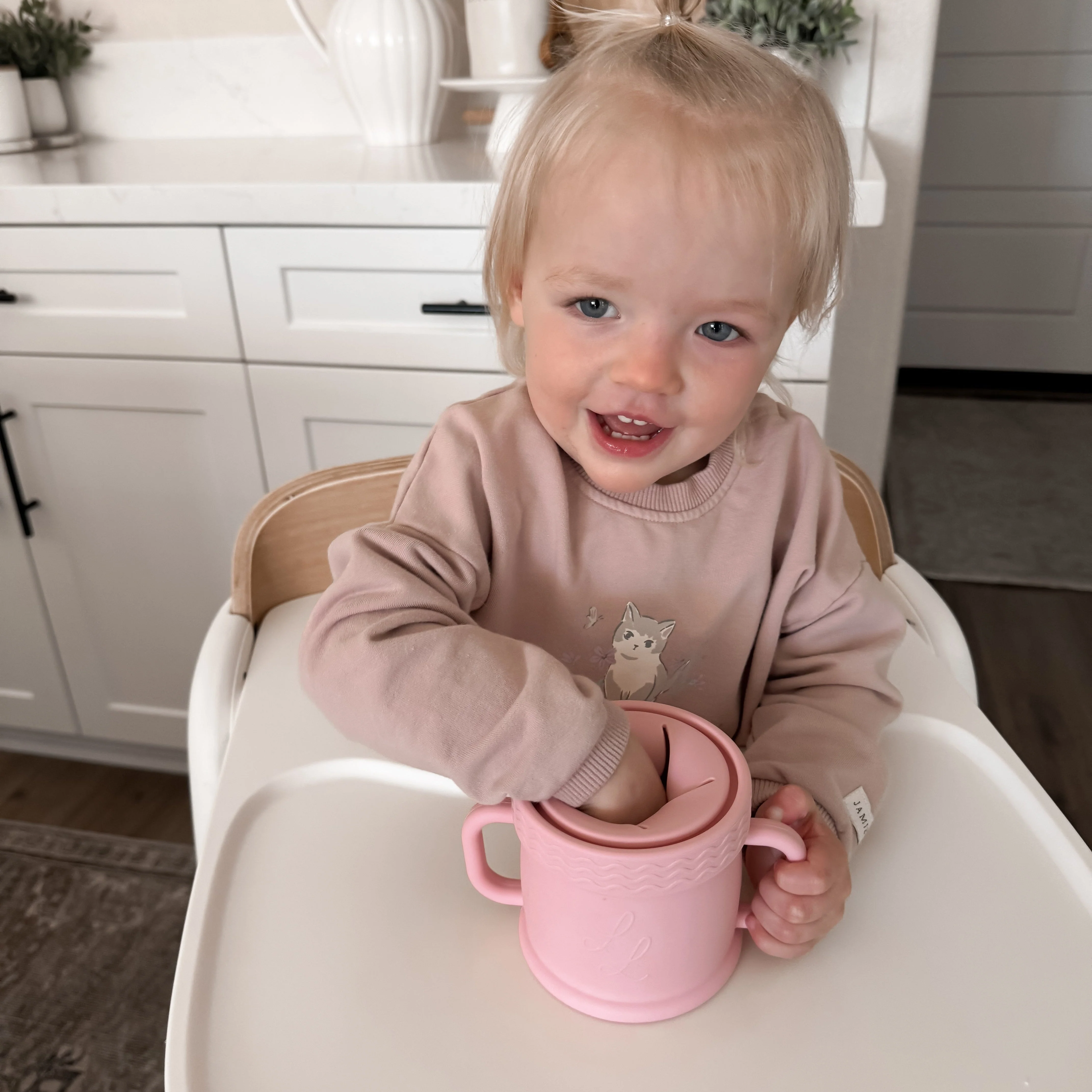 Lowcountry Littles Coastal Cup: Nontoxic Snack Cup With Lid - Image 10