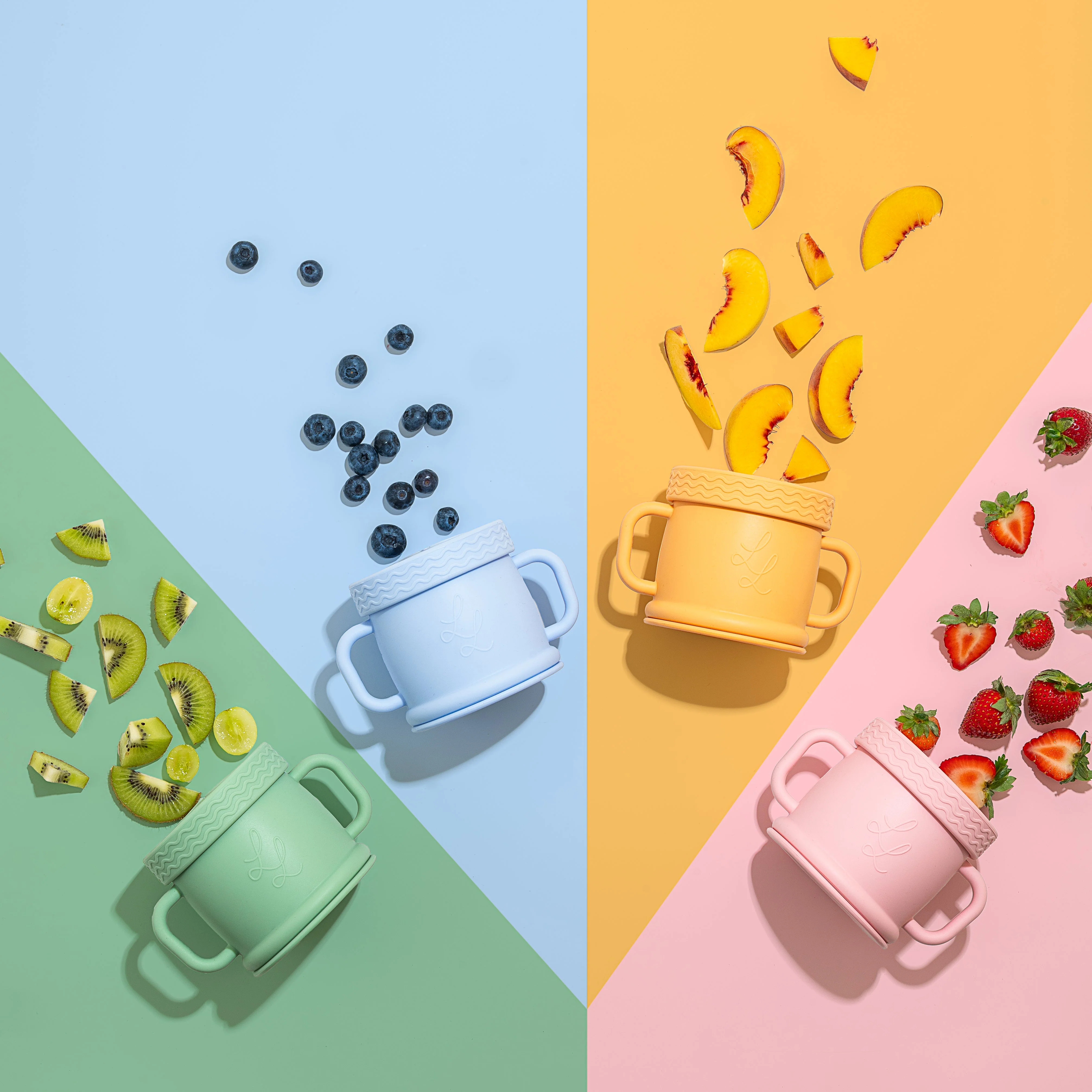 Lowcountry Littles Coastal Cup: Nontoxic Snack Cup With Lid - Image 9