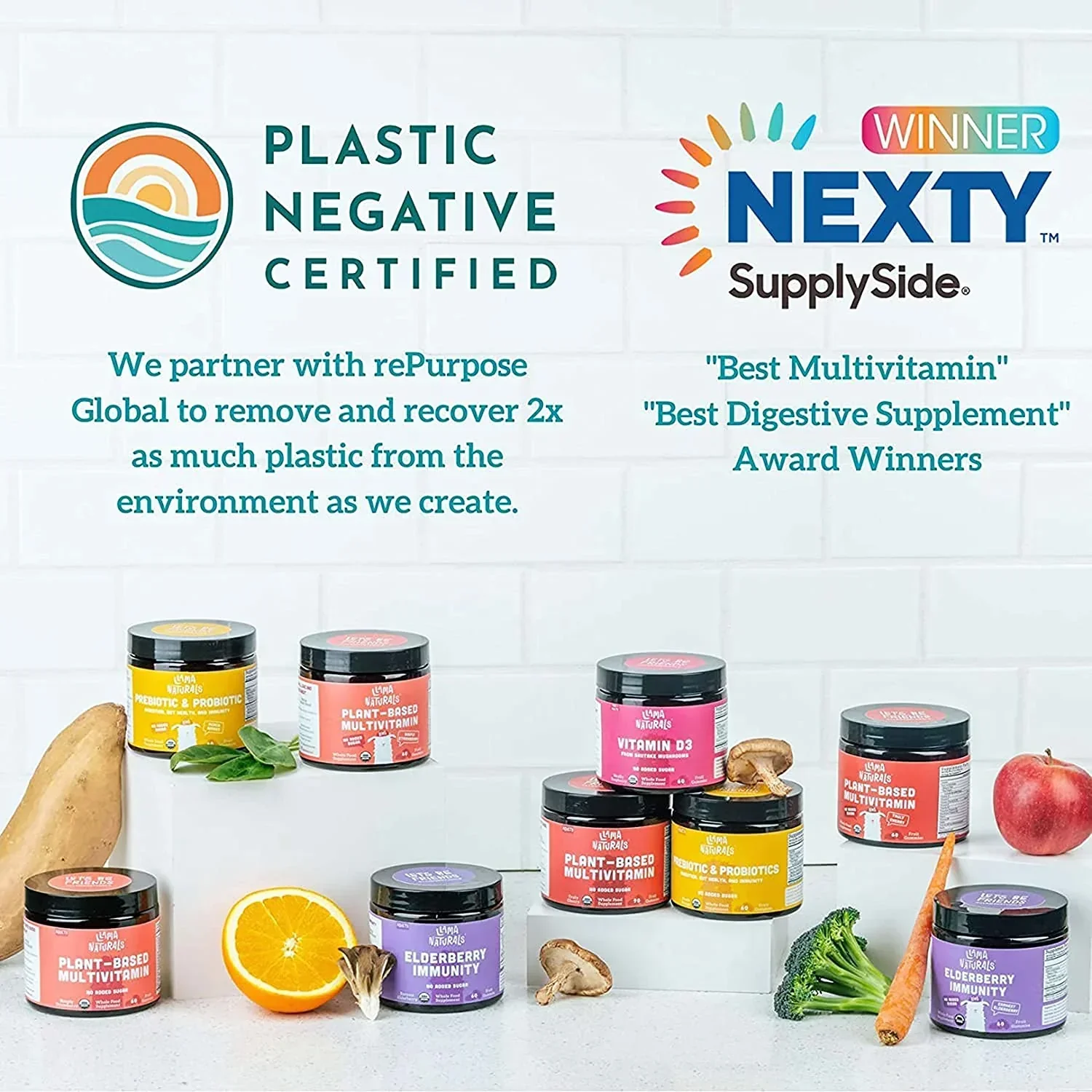 Llama Naturals Family Essentials Bundle - Adult + Kids Multi Gummies - Image 10