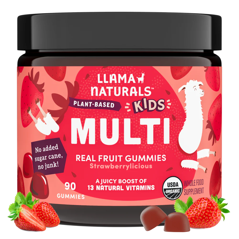 Llama Naturals Family Essentials Bundle - Adult + Kids Multi Gummies - Image 6