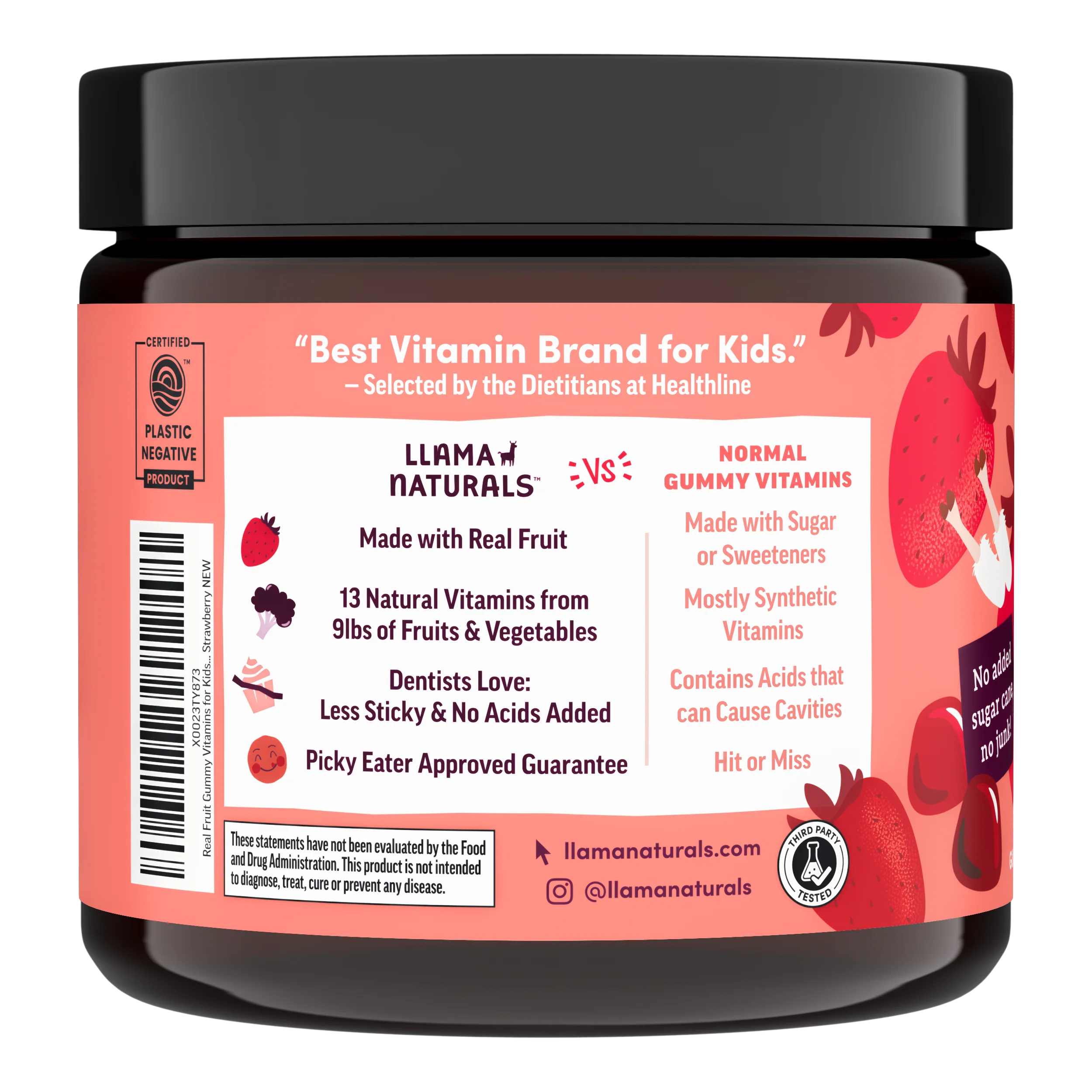 Llama Naturals Family Essentials Bundle - Adult + Kids Multi Gummies - Image 7