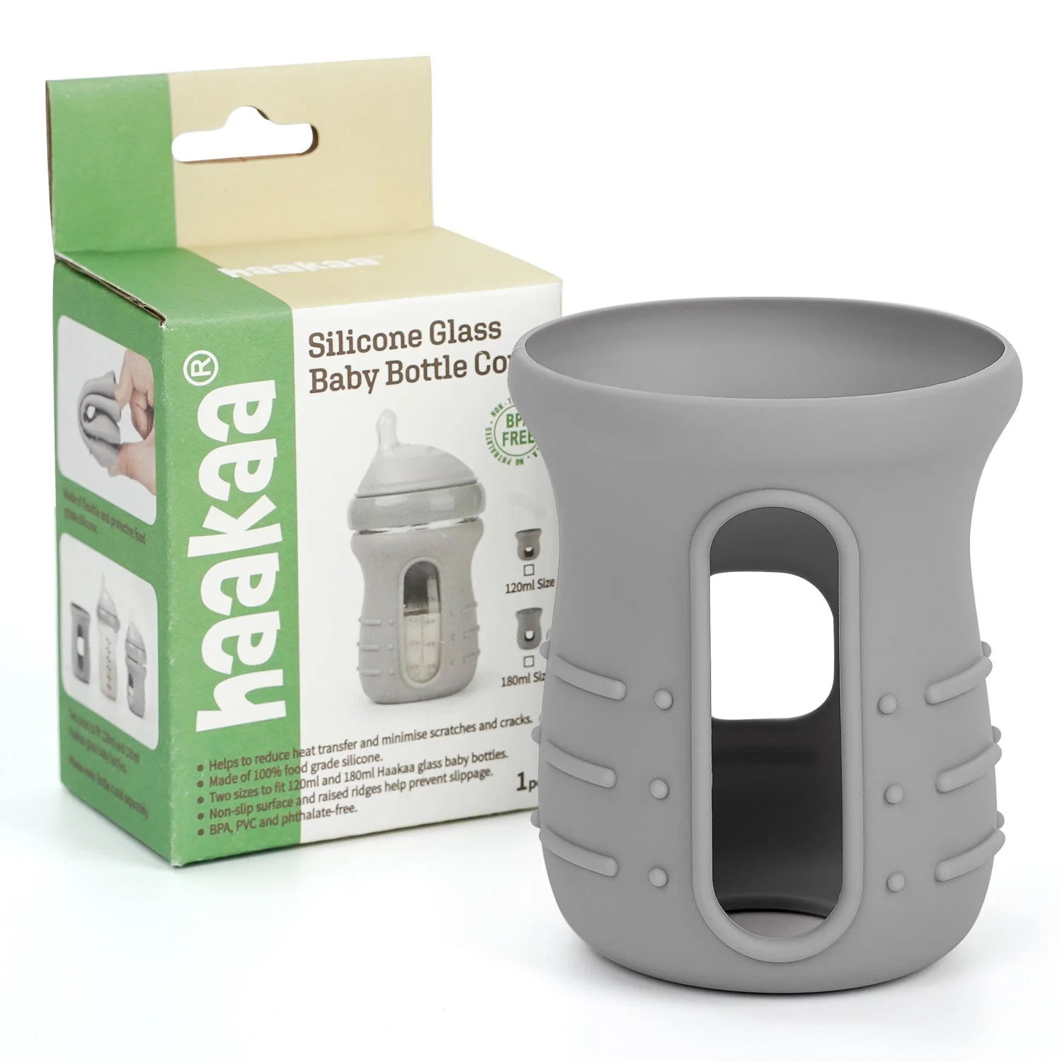 Haakaa Generation 3 Silicone Glass Bottle Cover 1 PK - Image 12