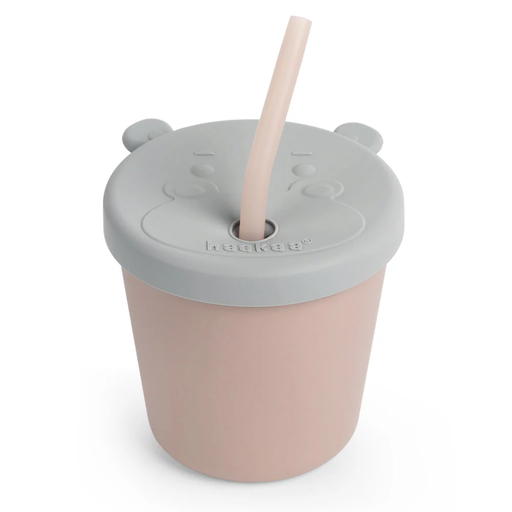 Haakaa Jolly Hippo Silicone Sippy Cup 1 pk - Image 13