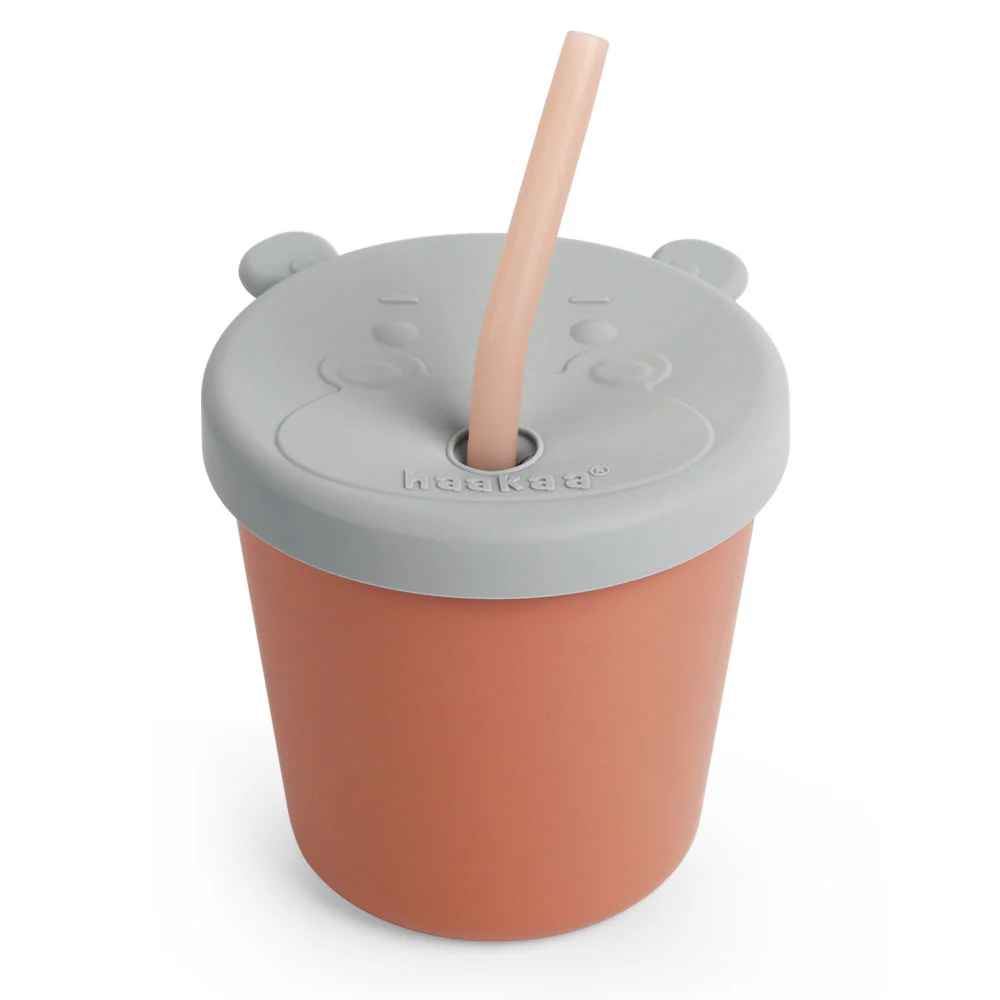 Haakaa Jolly Hippo Silicone Sippy Cup 1 pk - Image 16