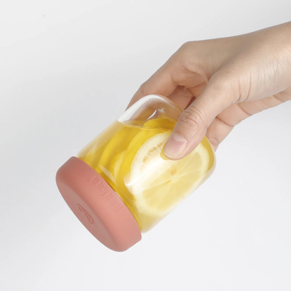 Haakaa Sealed Glass Storage Jar Set - 4 x 7 oz Glass Jars - Image 7