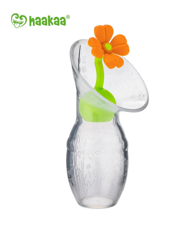 Haakaa Silicone Breast Pump Flower Stopper 1pk - Image 6
