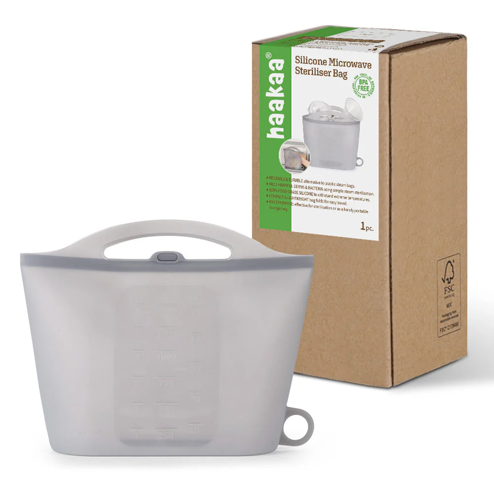 Haakaa Silicone Microwave Sterilizer Bag - Image 5