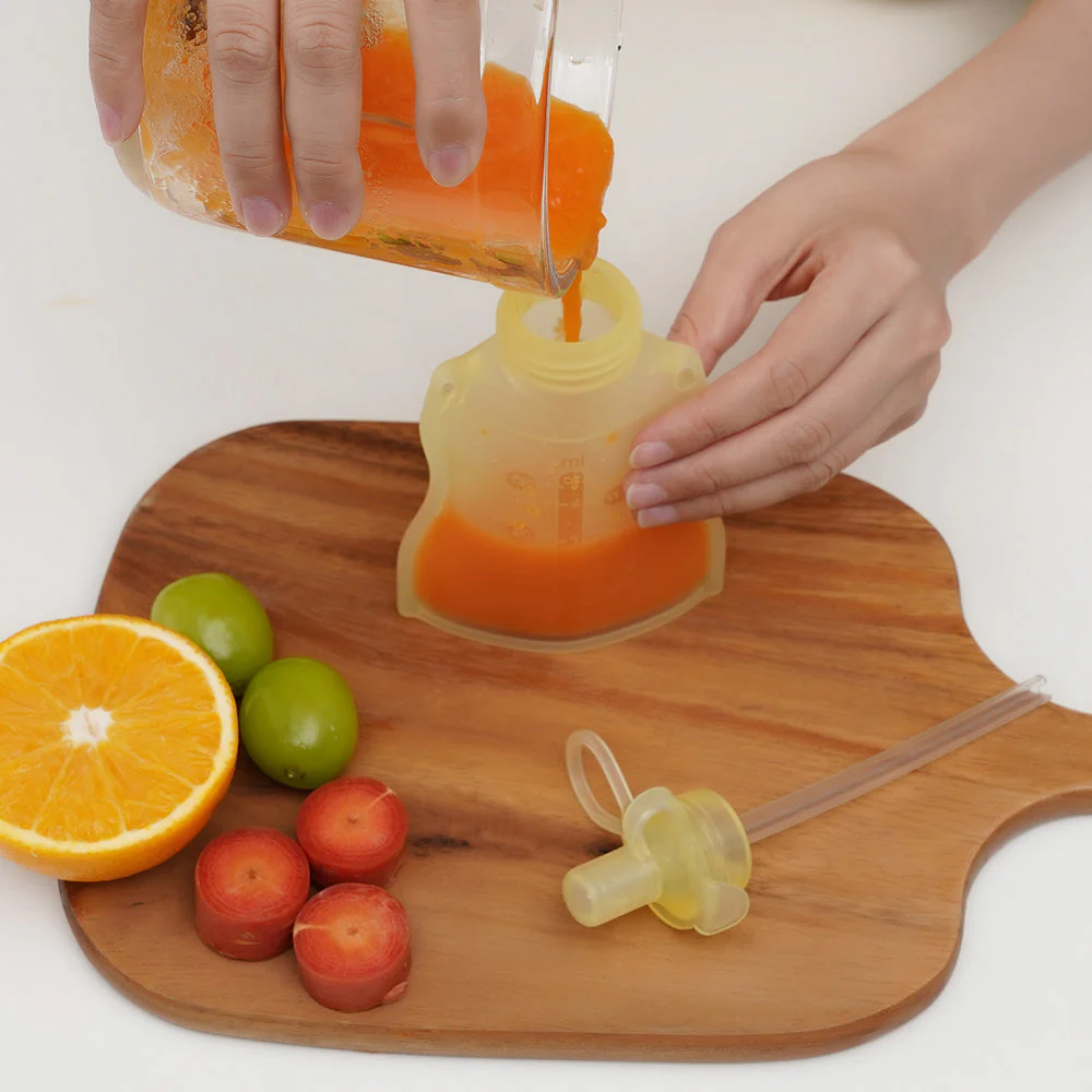 Haakaa Silicone Yummy Pouch 4.5 oz - Image 5