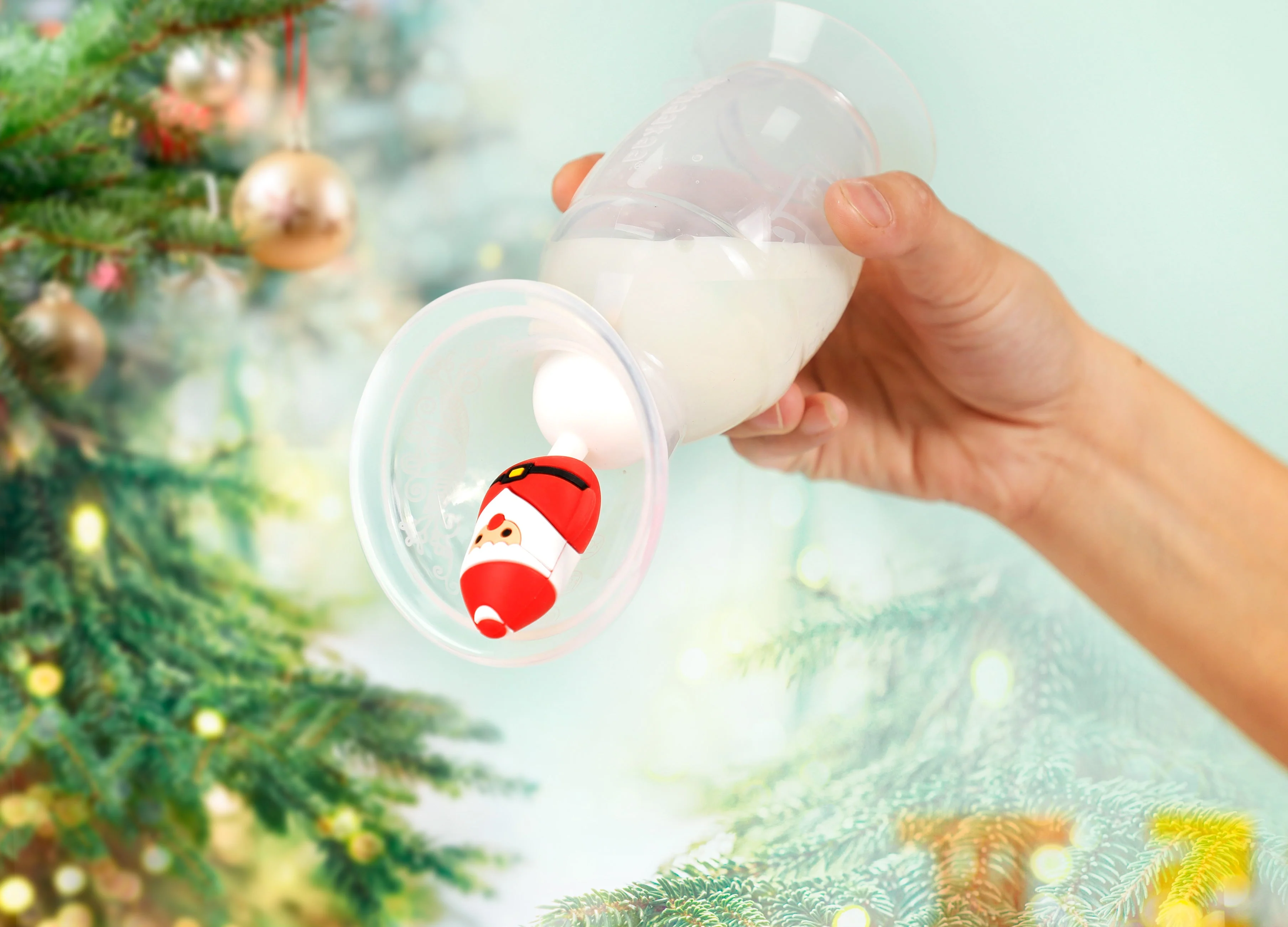 Haakaa Winter Holiday Silicone Breast Pump Stopper 1PK (Limited Edition) - Image 4