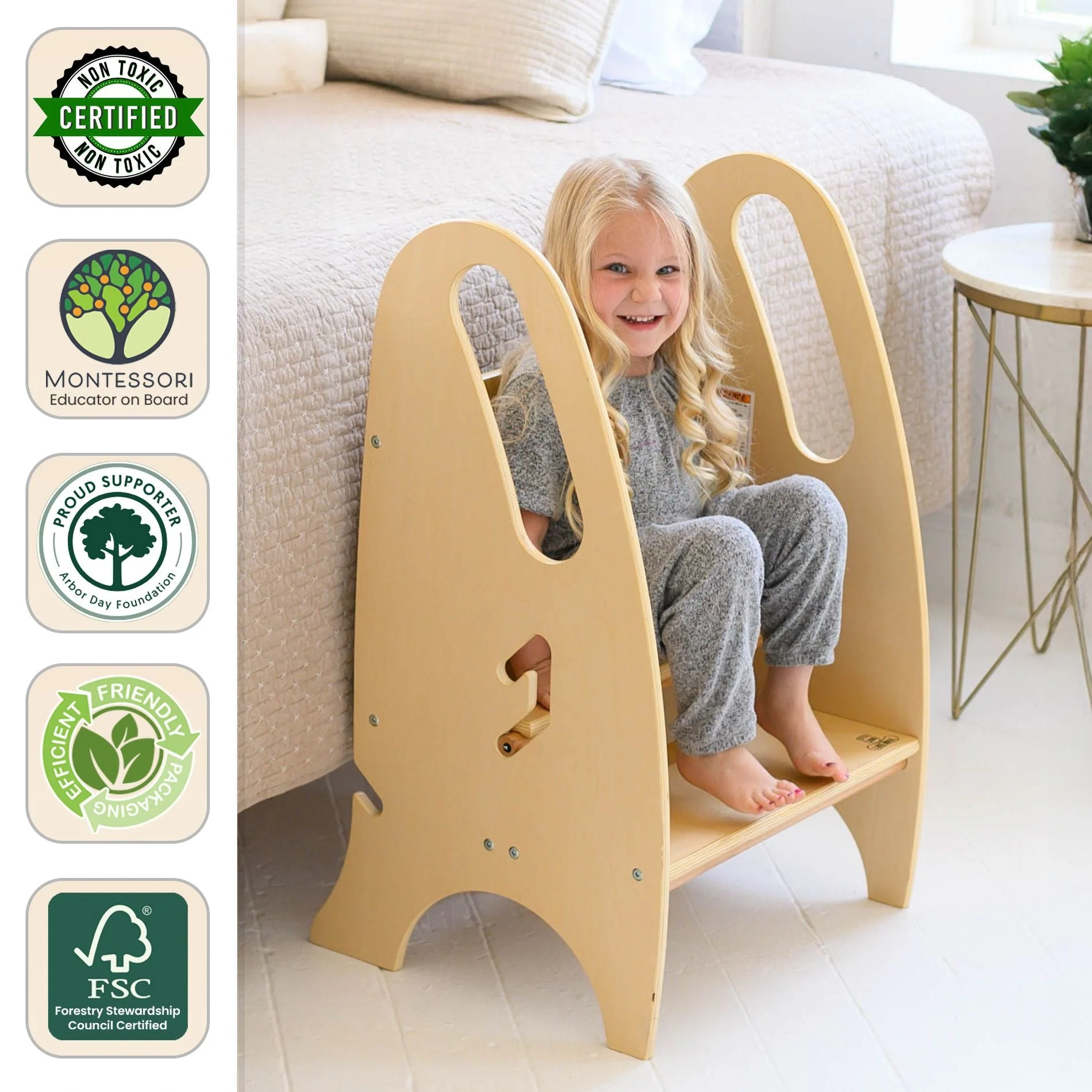 Little Partners 3-in-1 Growing Step Stool - Image 4