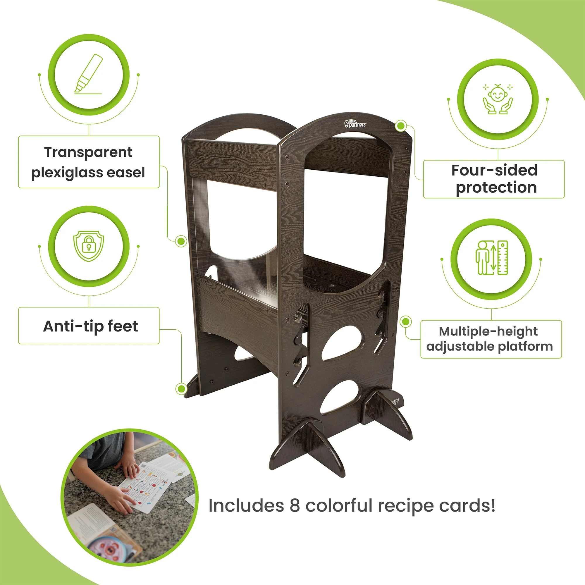 Little Partners Chef Series Learning Tower® Toddler Tower - Image 7