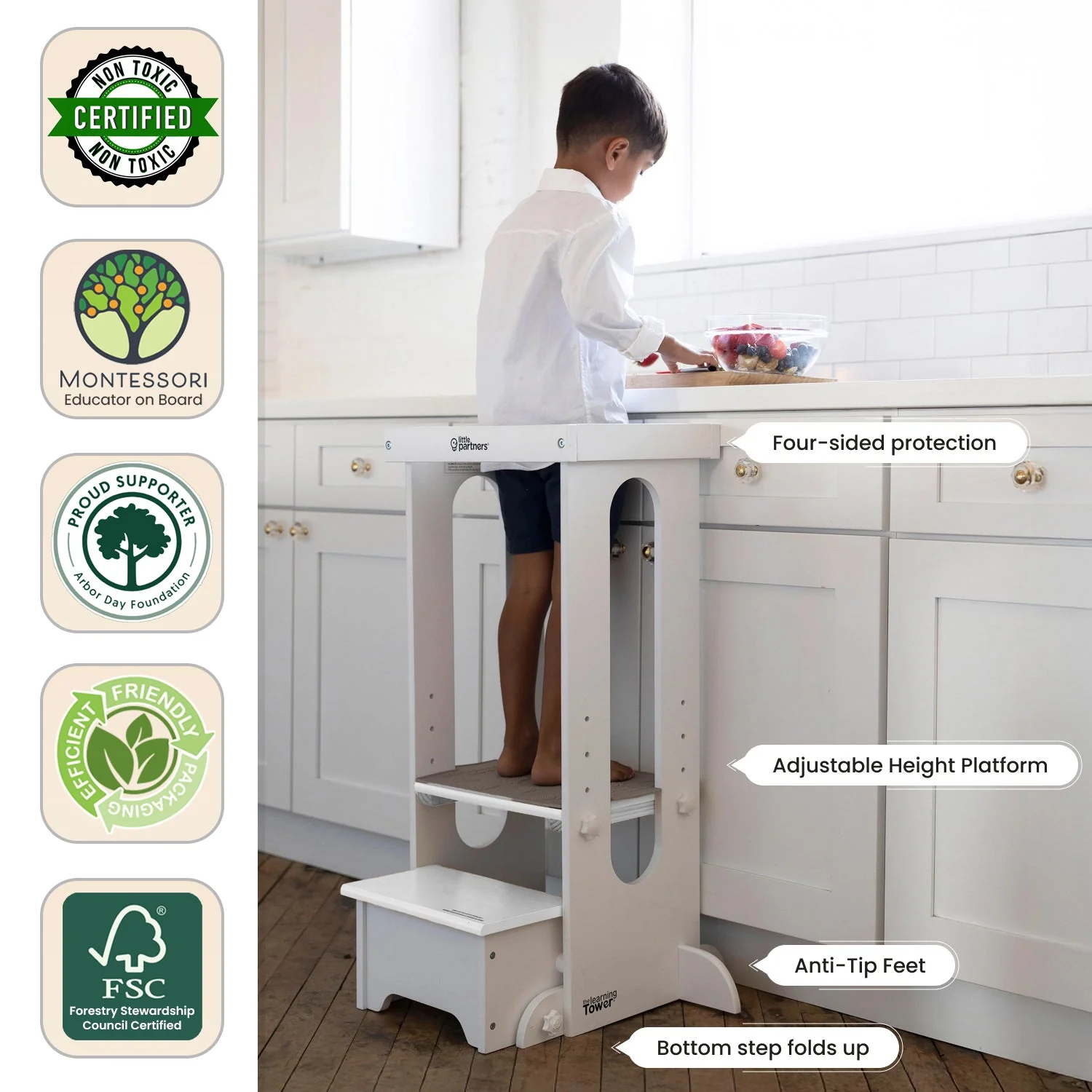 Little Partners Explore 'N Store Learning Tower® Toddler Tower - Image 15