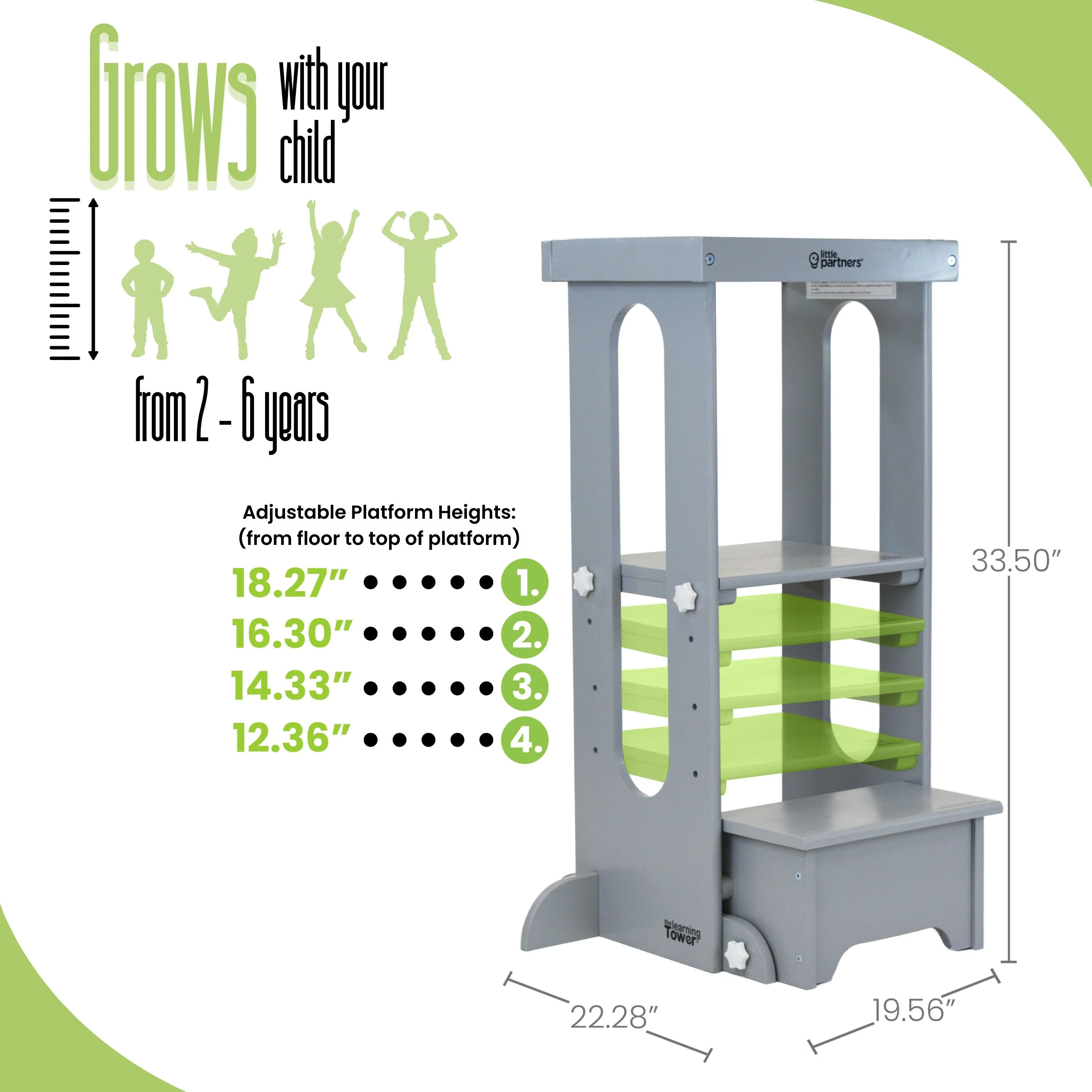 Little Partners Explore 'N Store Learning Tower® Toddler Tower - Image 22