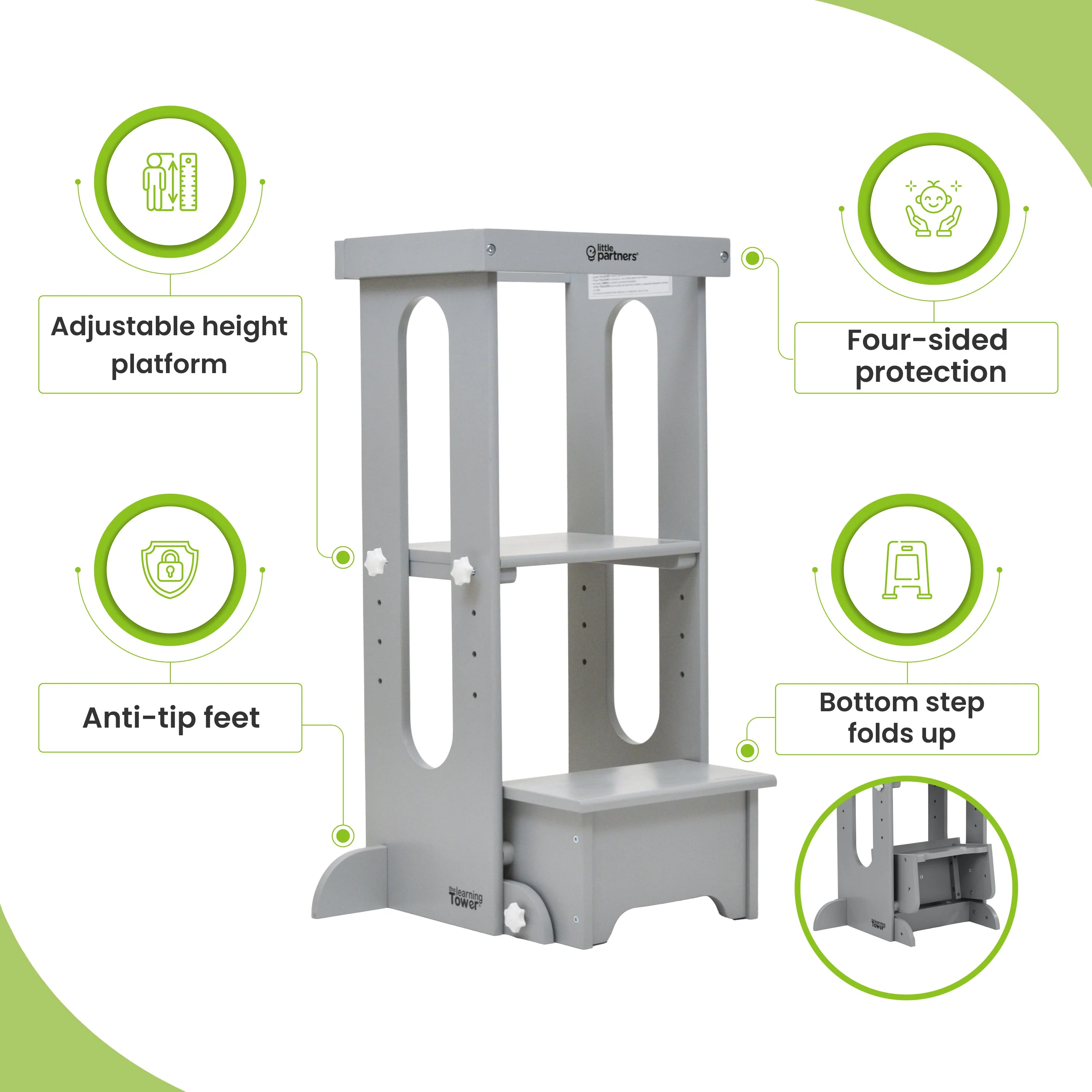 Little Partners Explore 'N Store Learning Tower® Toddler Tower - Image 27