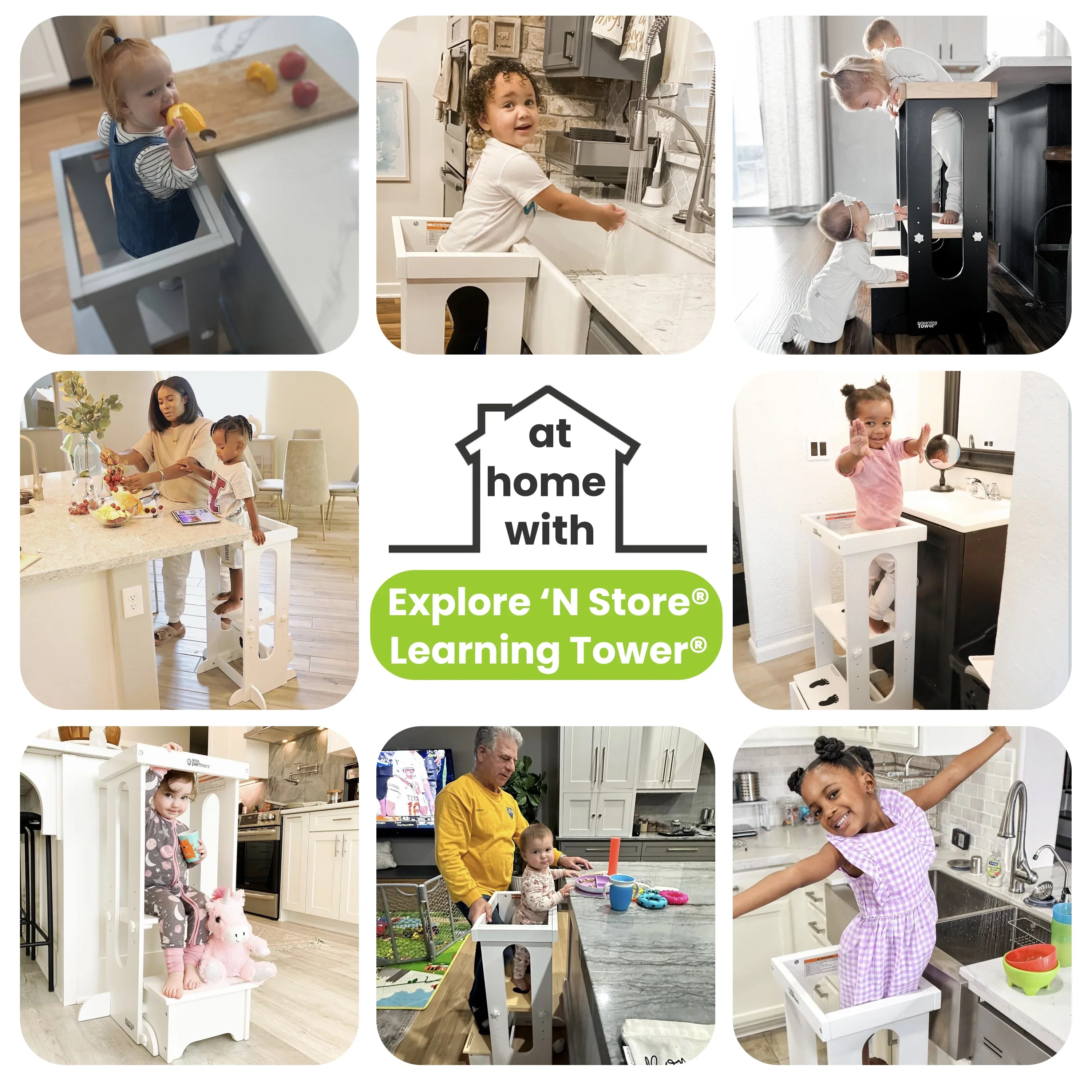 Little Partners Explore 'N Store Learning Tower® Toddler Tower - Image 30