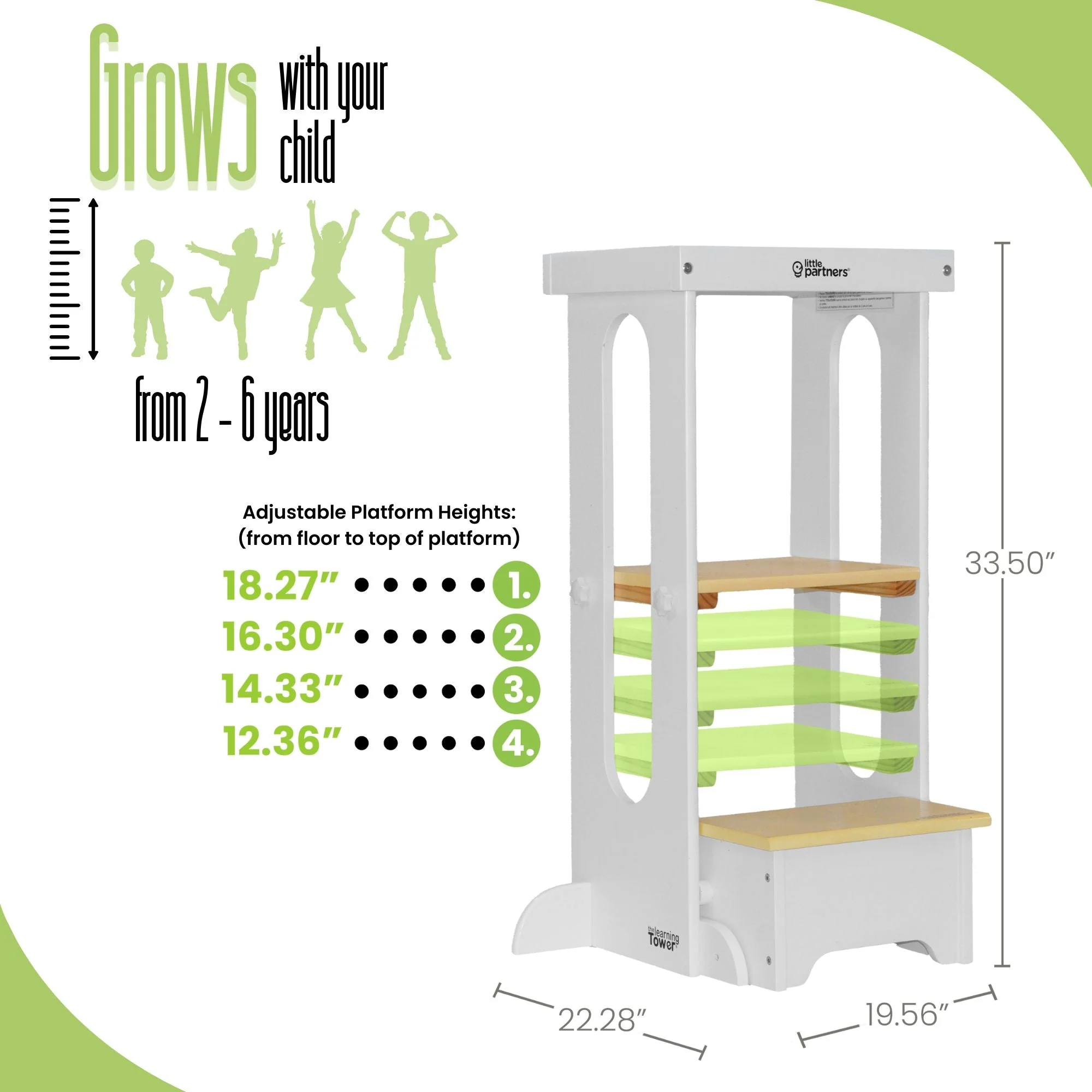Little Partners Explore 'N Store Learning Tower® Toddler Tower - Image 34