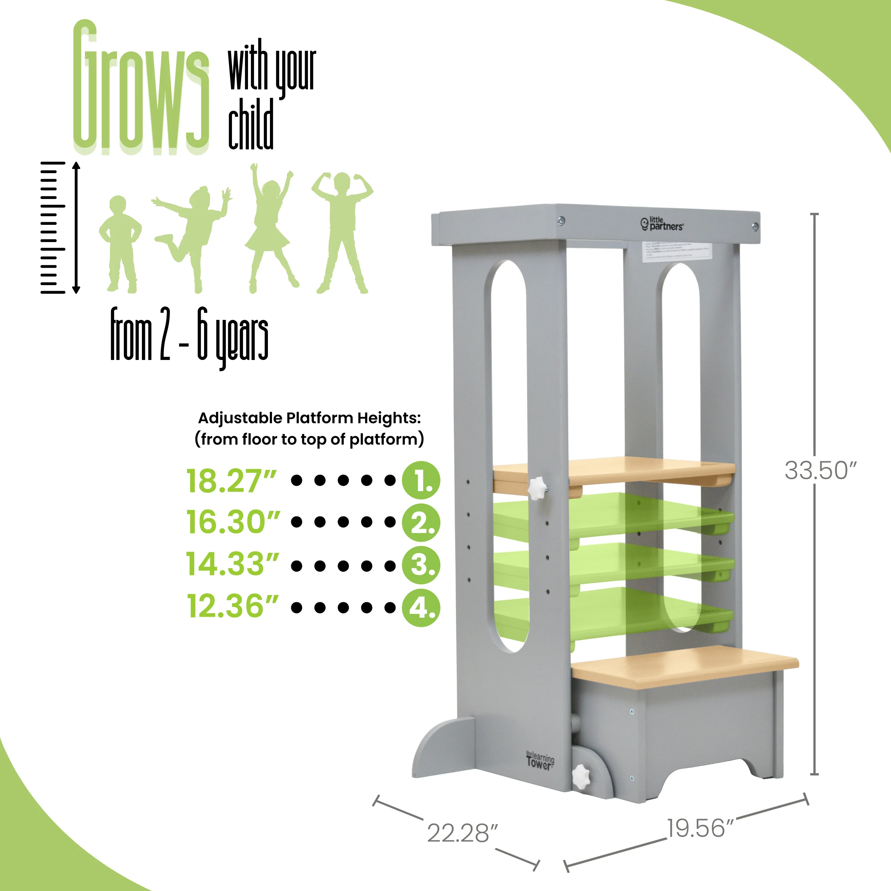 Little Partners Explore 'N Store Learning Tower® Toddler Tower - Image 56