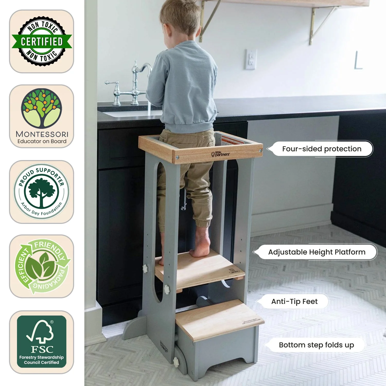 Little Partners Explore 'N Store Learning Tower® Toddler Tower - Image 57