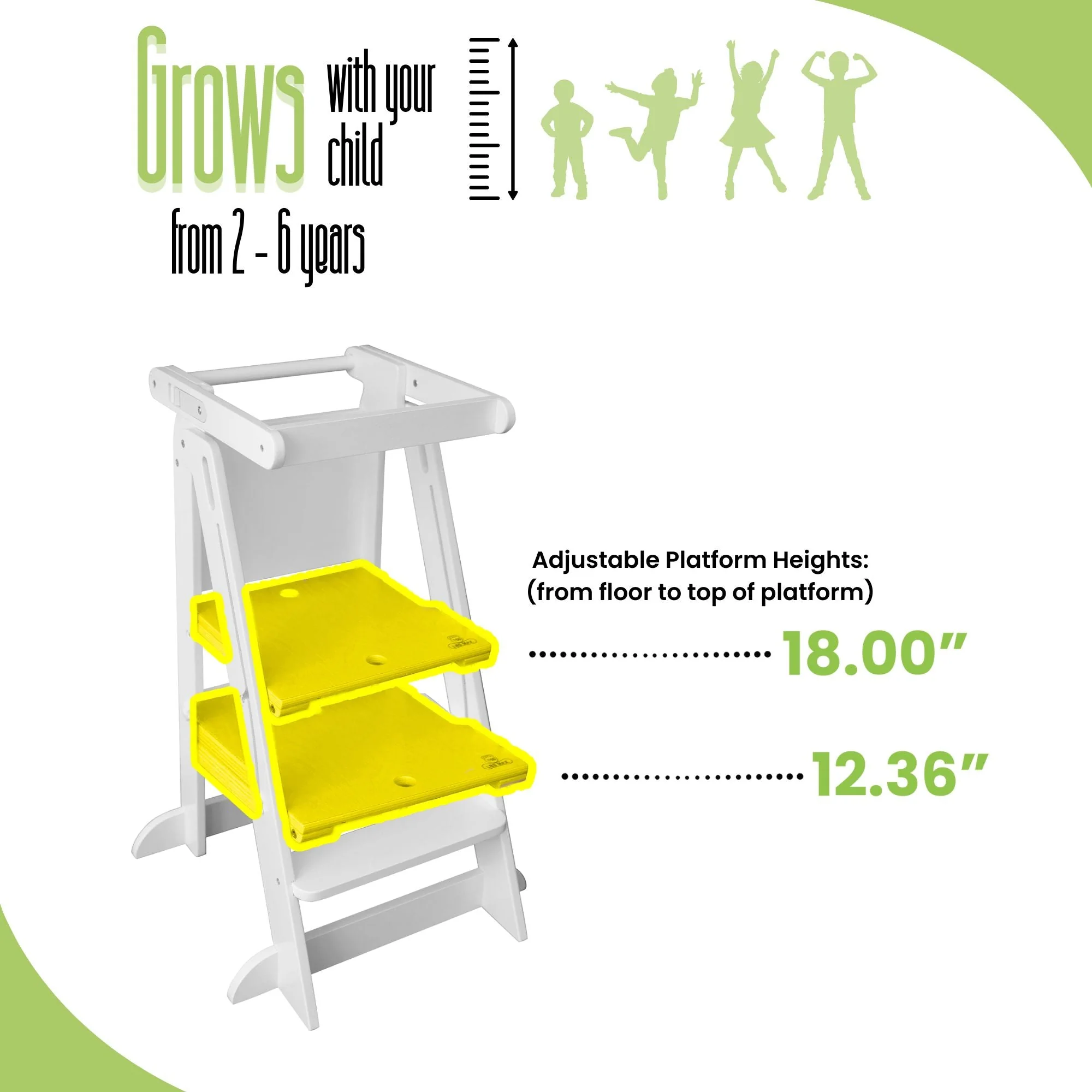 Little Partners Learn 'N Fold Learning Tower® Toddler Tower - Image 11