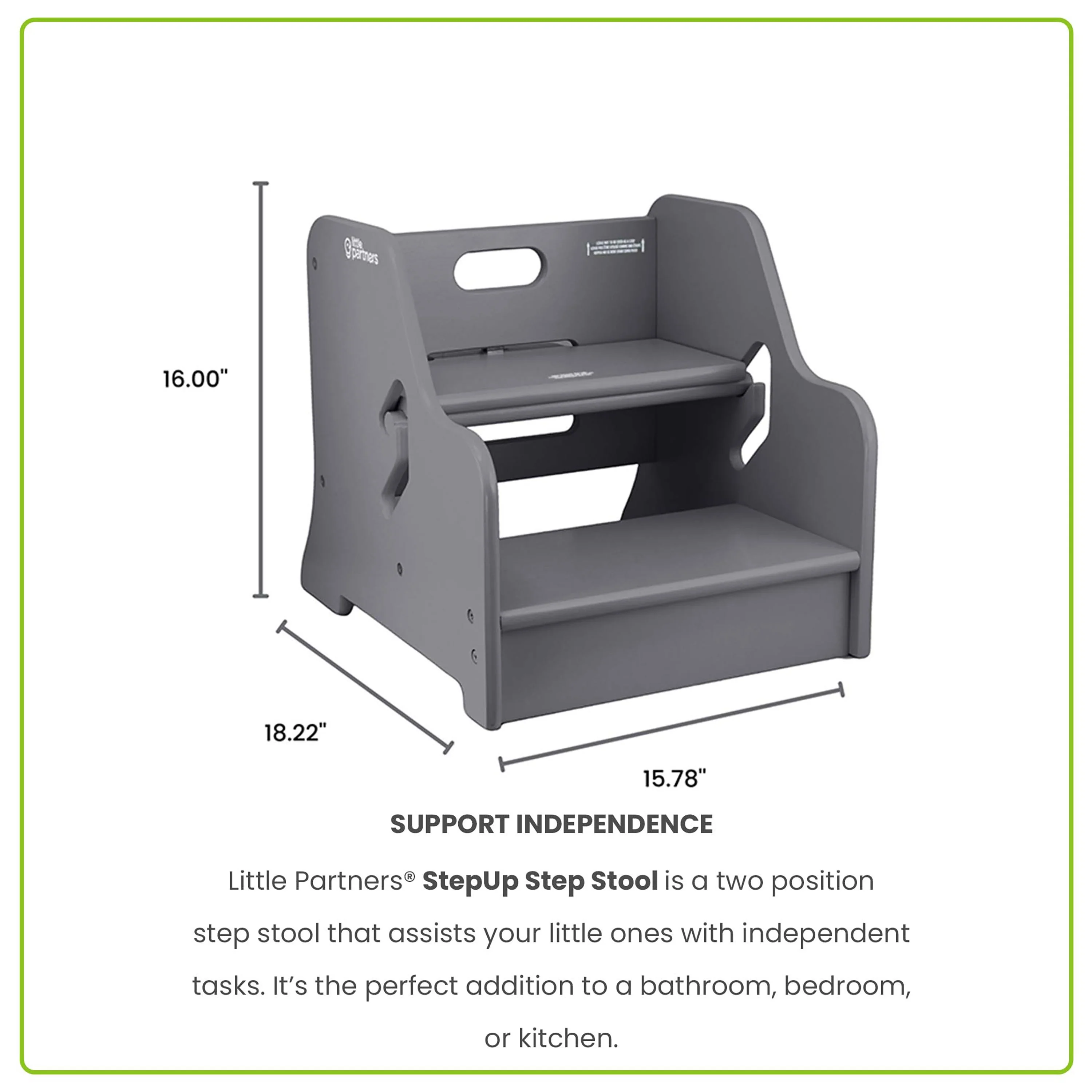 Little Partners StepUp Step Stool - Image 6