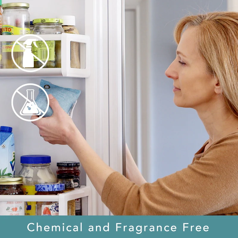 Moso Natural Air Purifier, Filter & Freshener - Fridge Odor Eliminator - Image 3