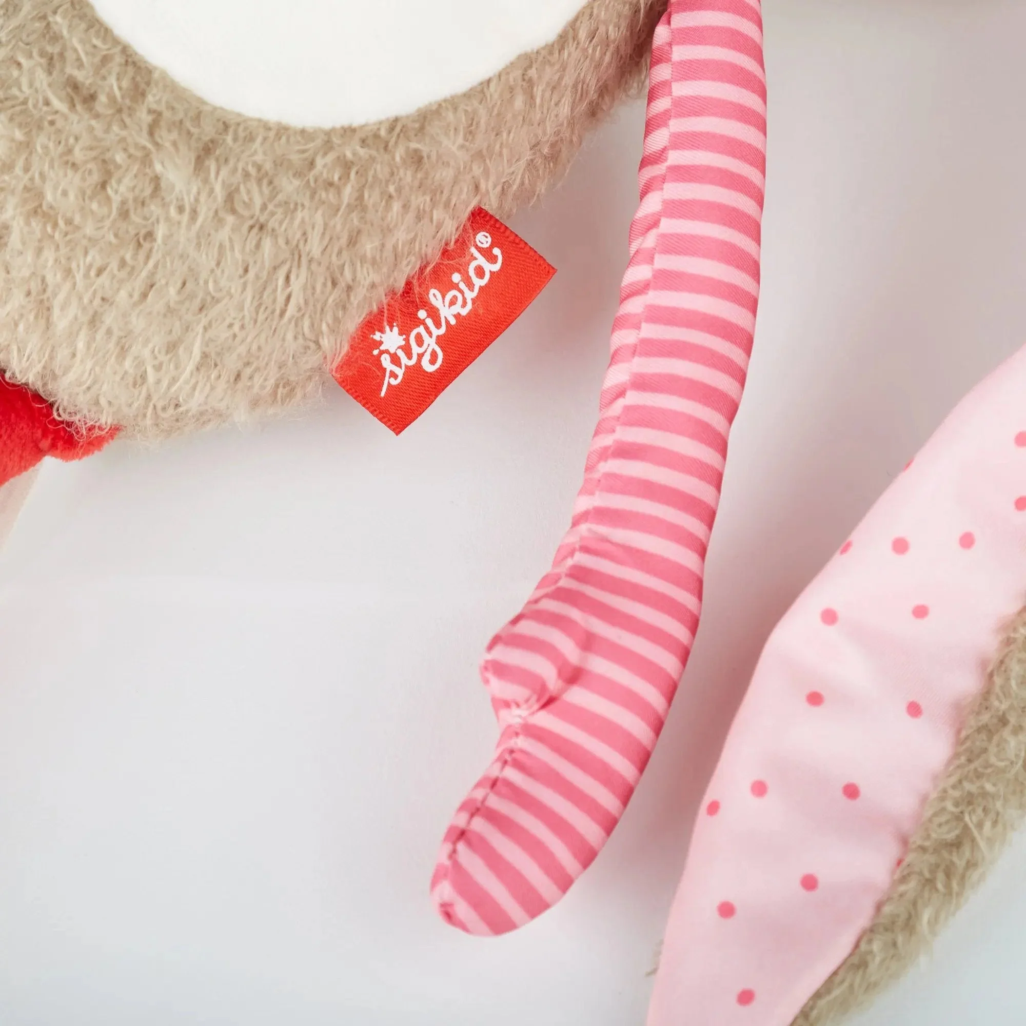 Sigikid Patchwork Bunny Plush Toy - Image 6