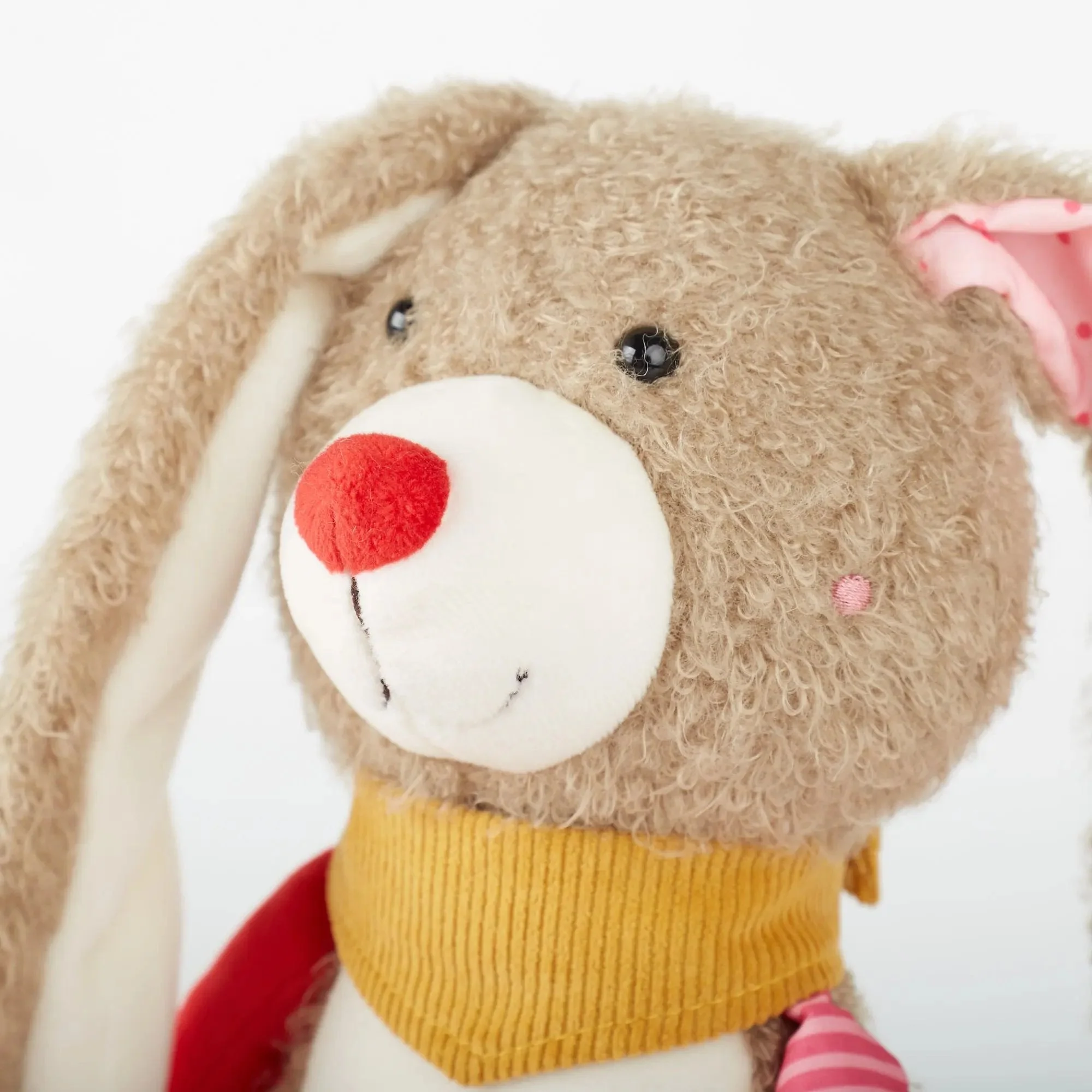 Sigikid Patchwork Bunny Plush Toy - Image 7