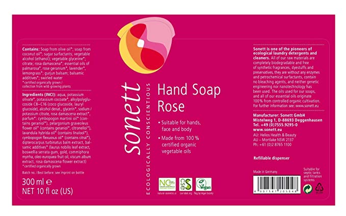 Sonett Liquid Hand Soap - Image 4