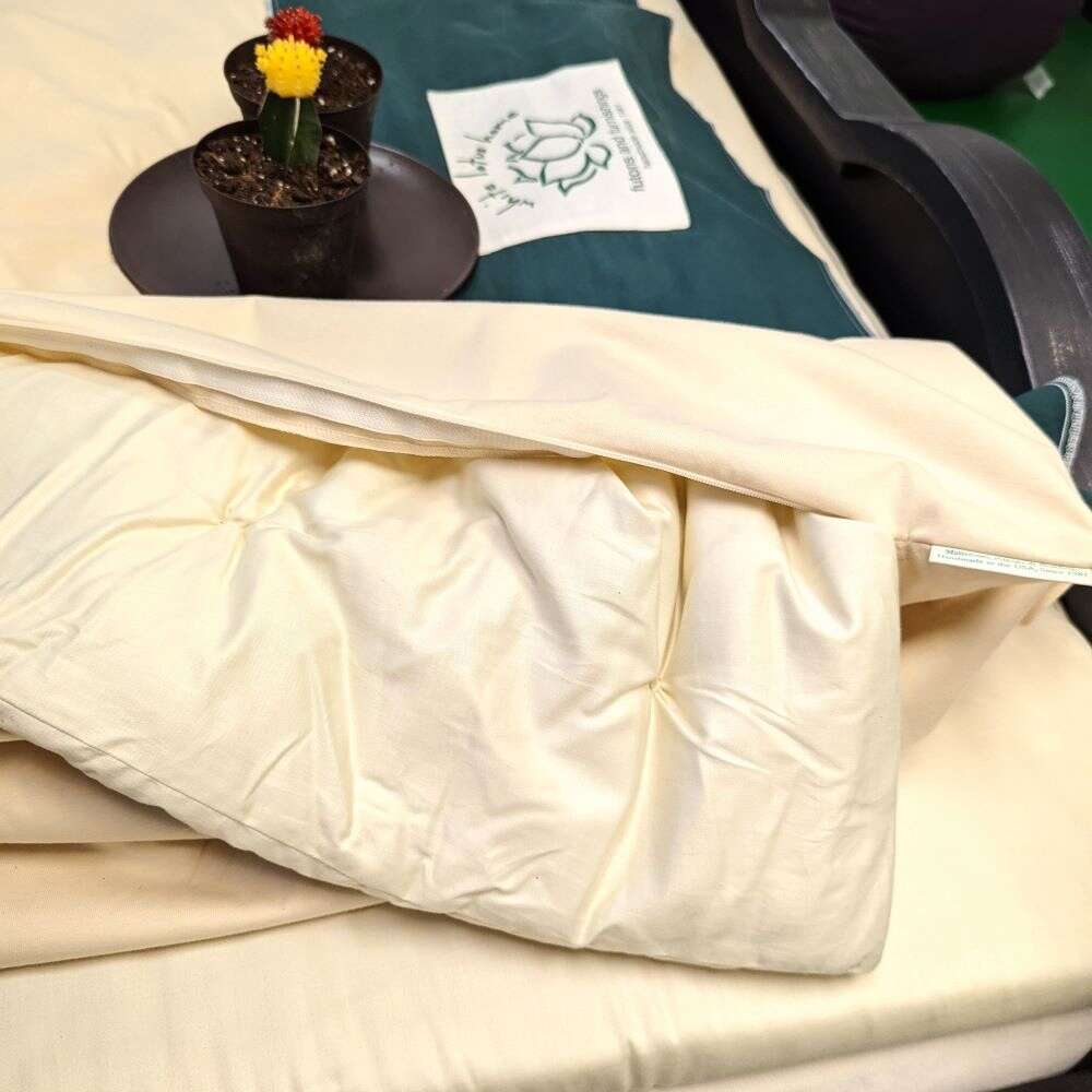 White Lotus Waterproof Organic Cotton Duvet Covers - Image 5