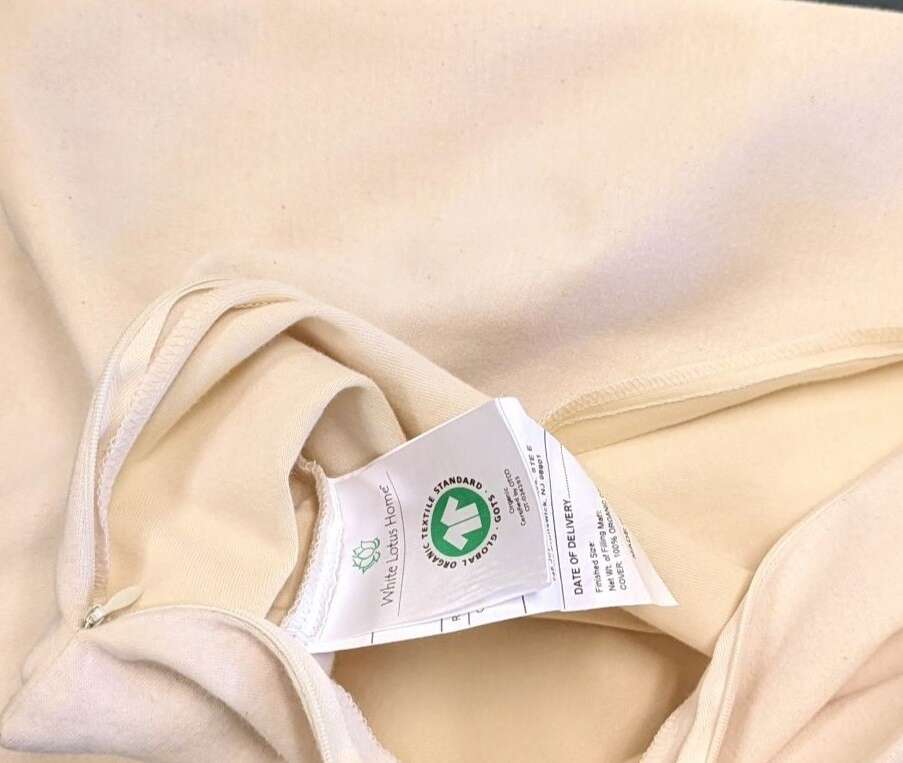 White Lotus Waterproof Organic Cotton Duvet Covers - Image 7