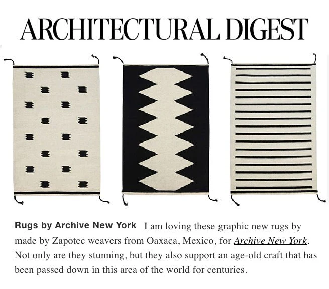 Archive New York Zapotec Rug #3 - Image 4